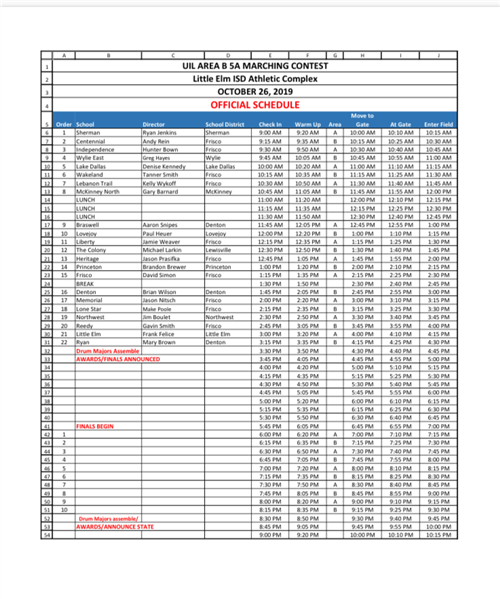 uil area 
